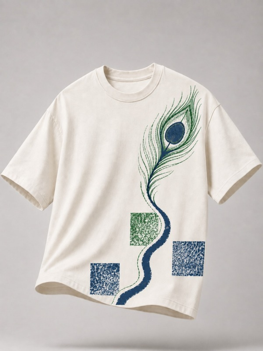 RaaS Oversized Tee - White - Men