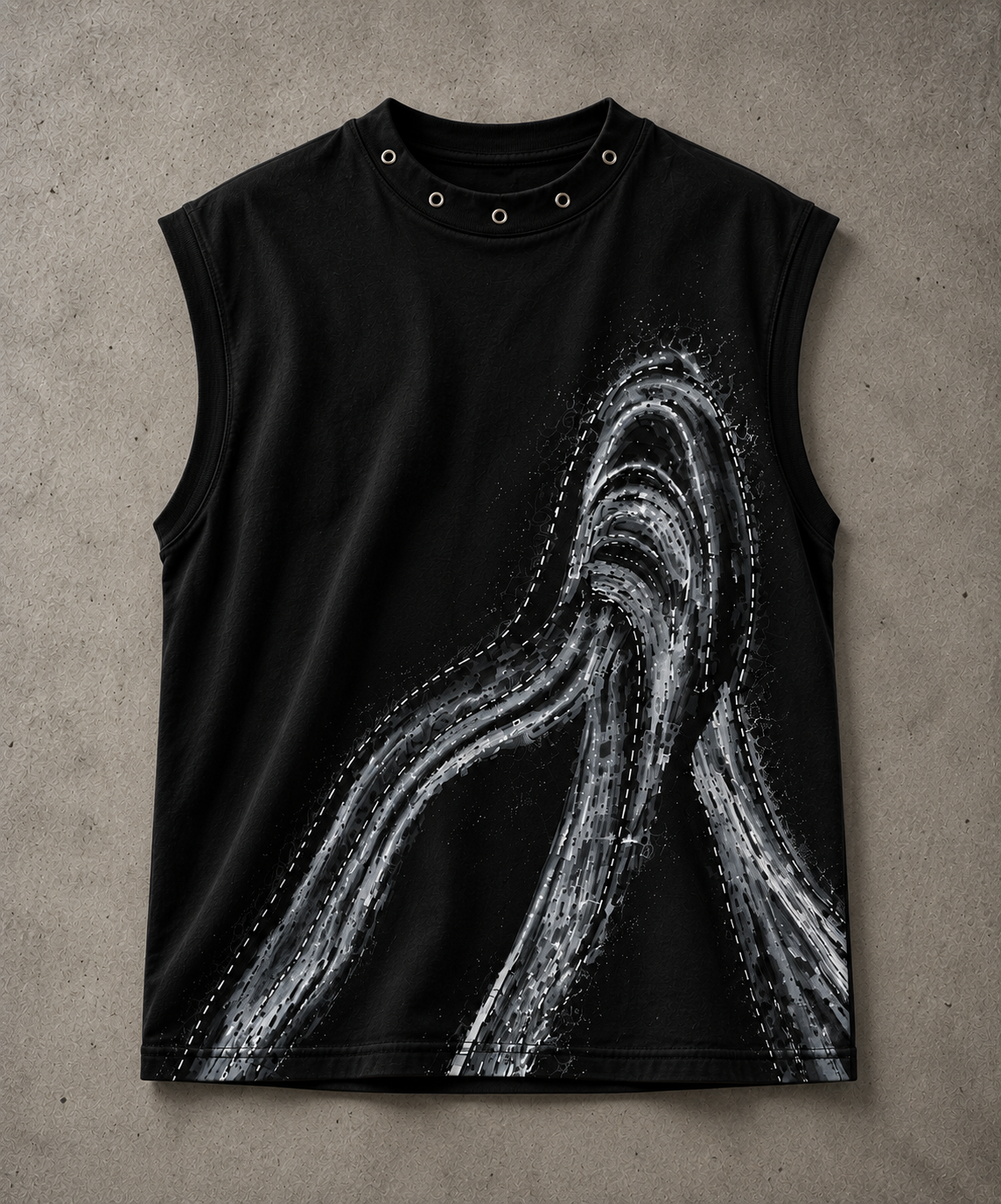 The Universe Vest Black - Women
