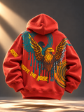 Shaurya Handcrafted Hoodie Rusty Red-Women