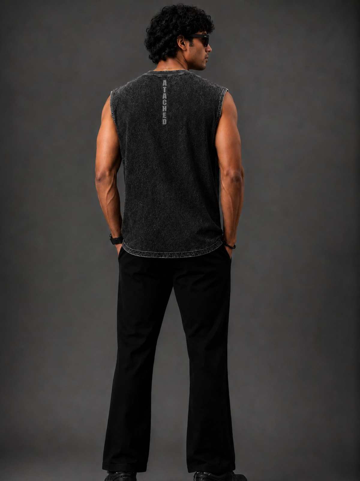 Pack Of 2 Vest PMBlack + KFWhite - Men's Combo