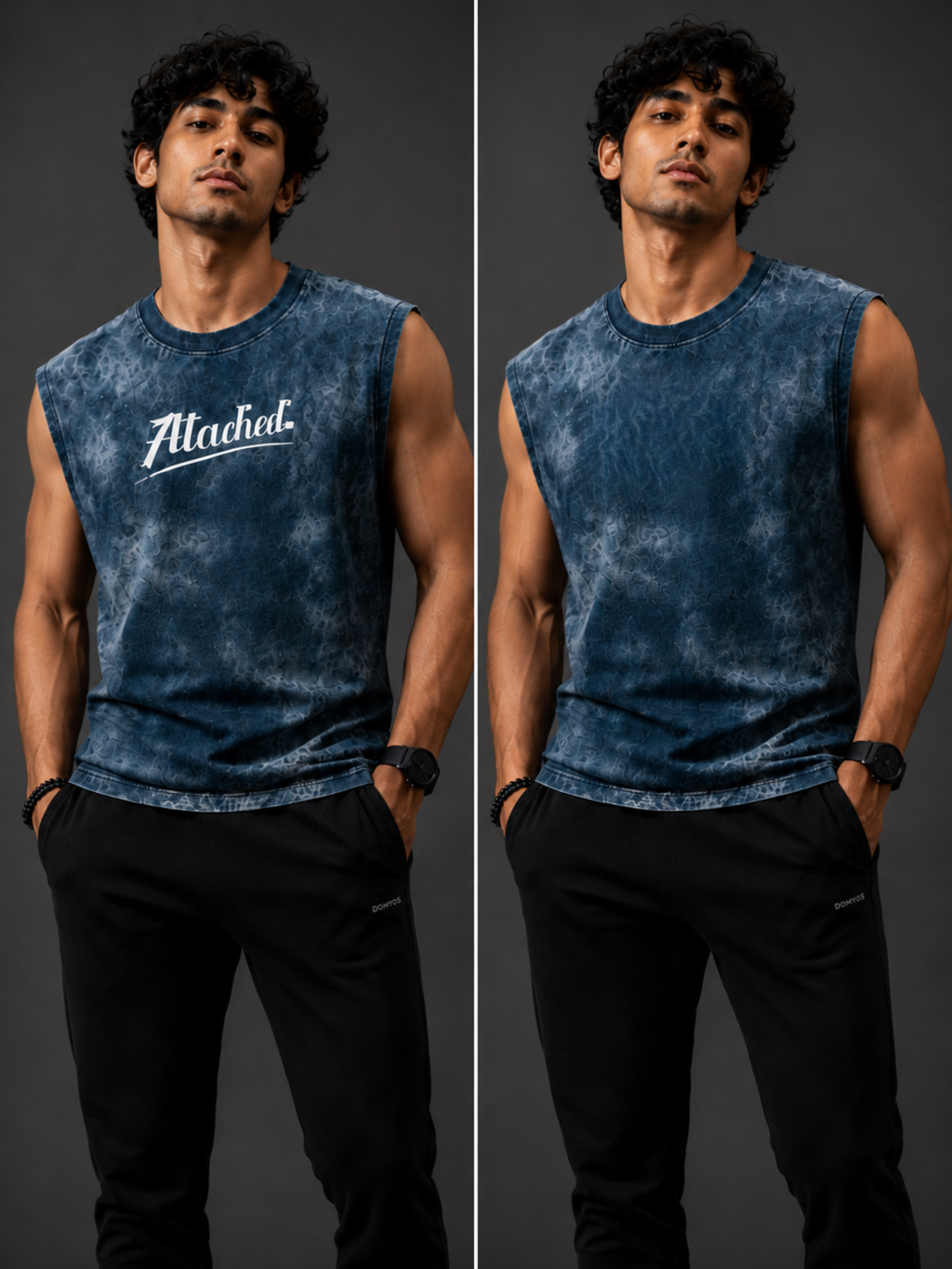 FlexCore Ocean Blue Vest + Ocean Blue Sculpt Vest - Men's Combo