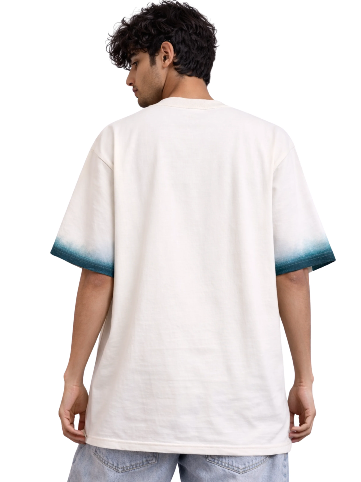 Strings Oversized White tee - Men