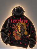 Tejas Handcrafted Hoodie Black-Men