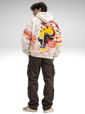 Saahas Handcrafted Hoodie White - Men