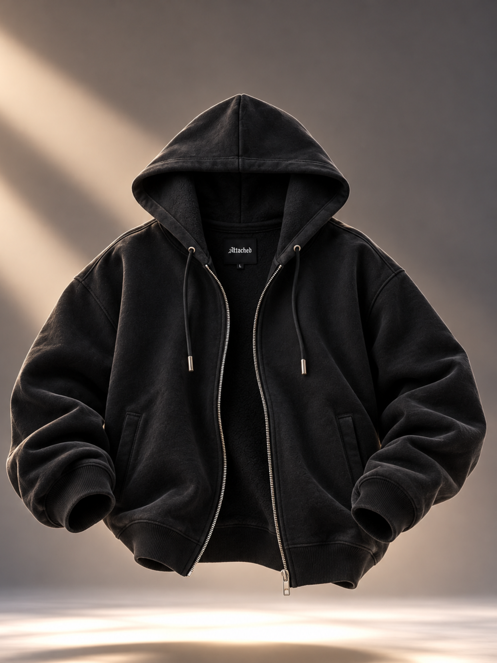 Safarnama Concert BagPack Black hoodie - Women