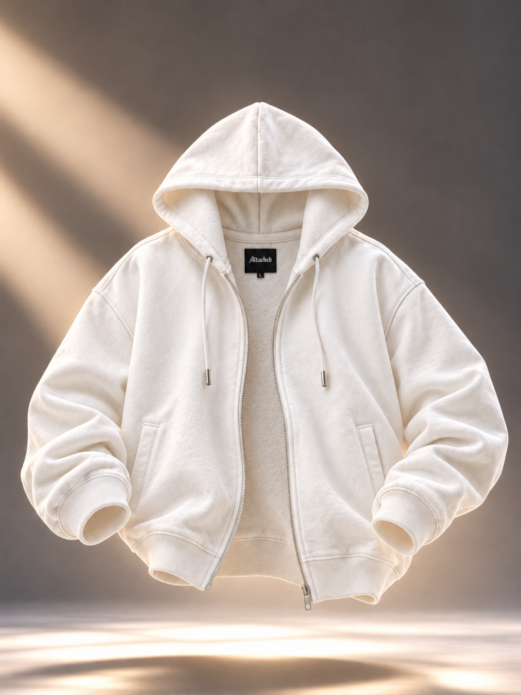 Safarnama Concert BagPack White hoodie - Women