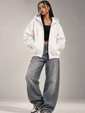 Safarnama Concert BagPack White hoodie - Women