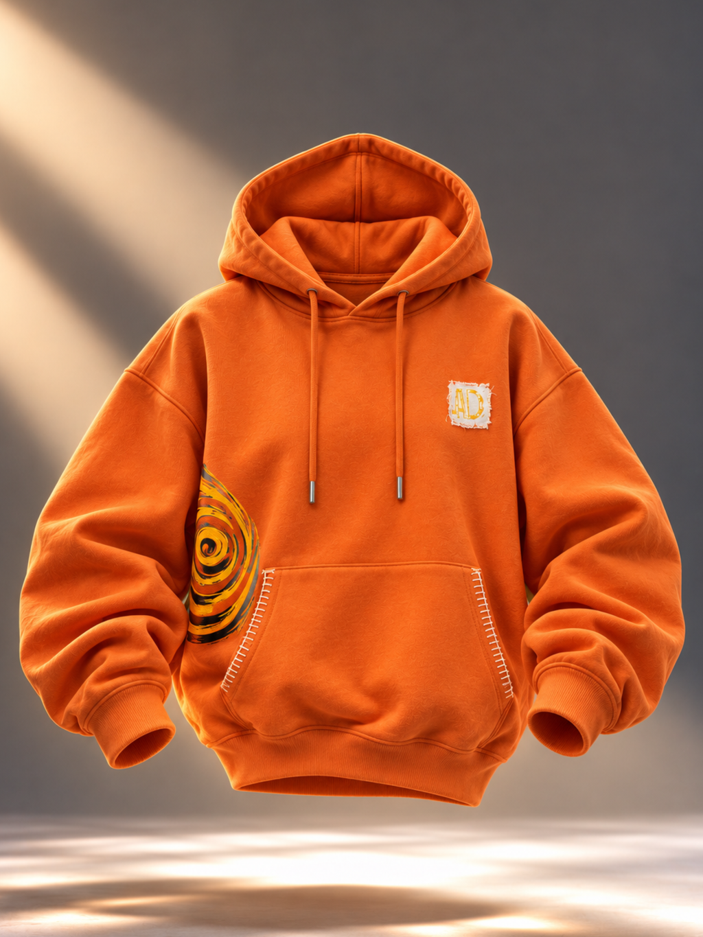 Shaurya Handcrafted Hoodie Melon-Women