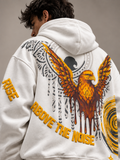 Shaurya Handcrafted Hoodie White-Men