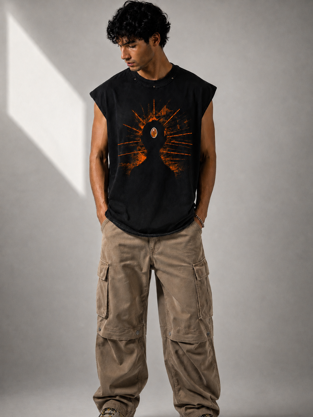 Third Eye Vest - Black Men