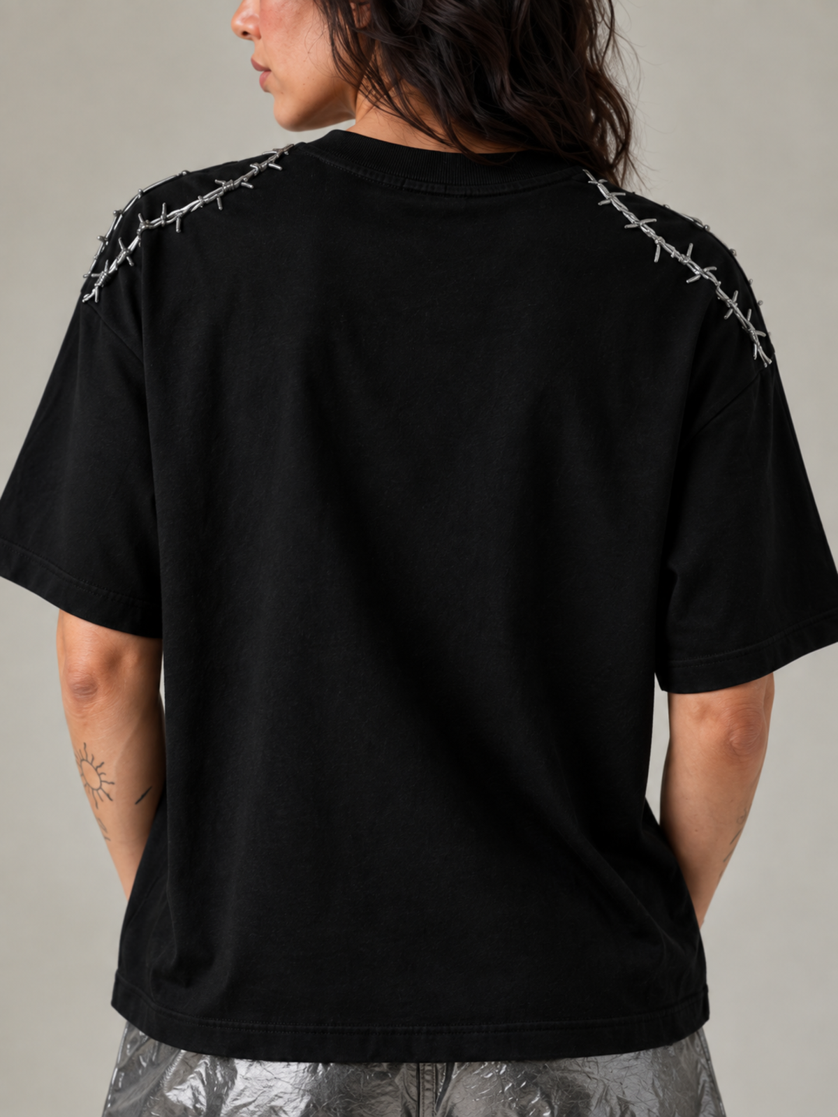 Real Lies Oversized Tee Black - Women