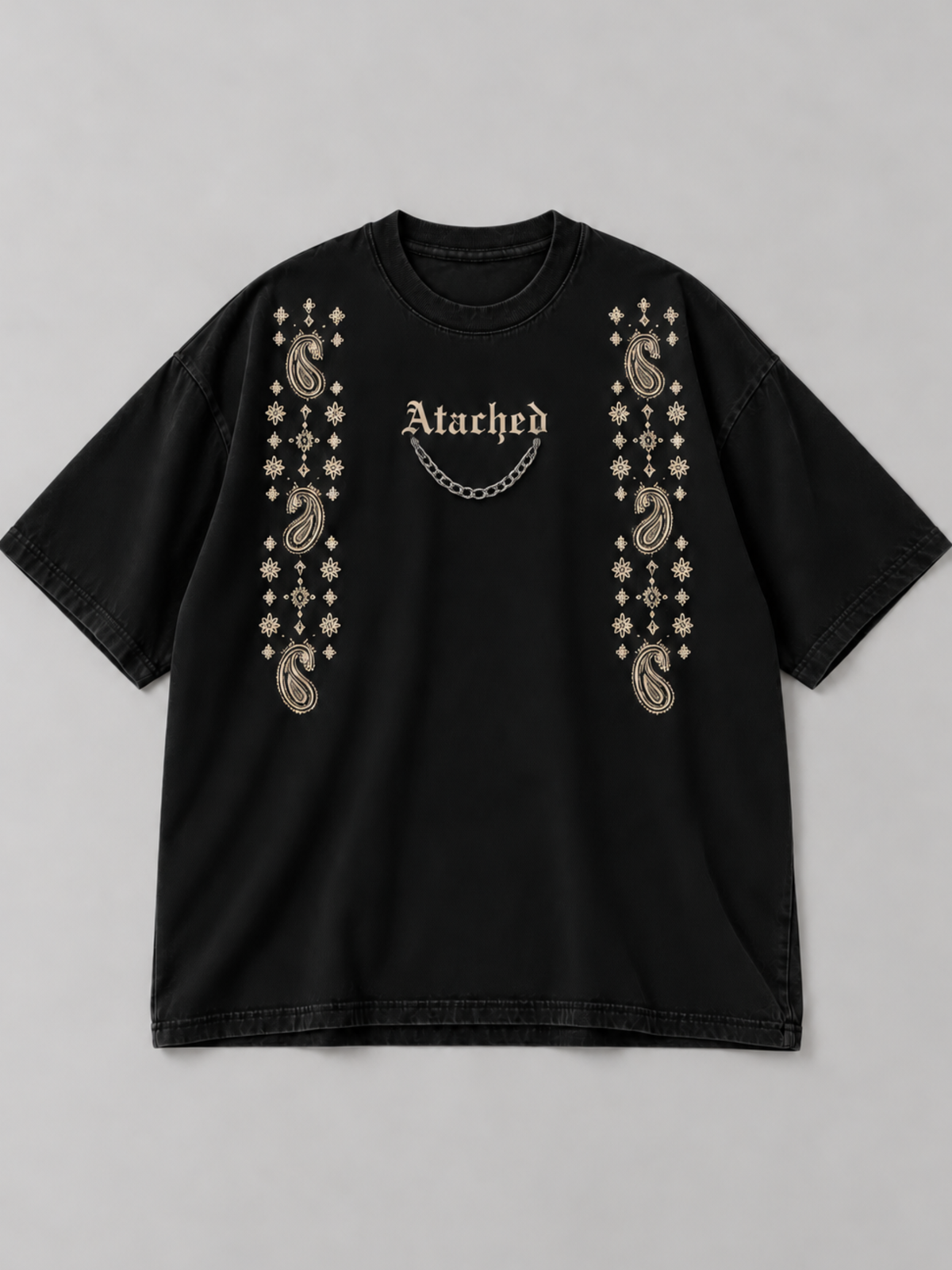 Mehfil Oversized Tee Black - Women