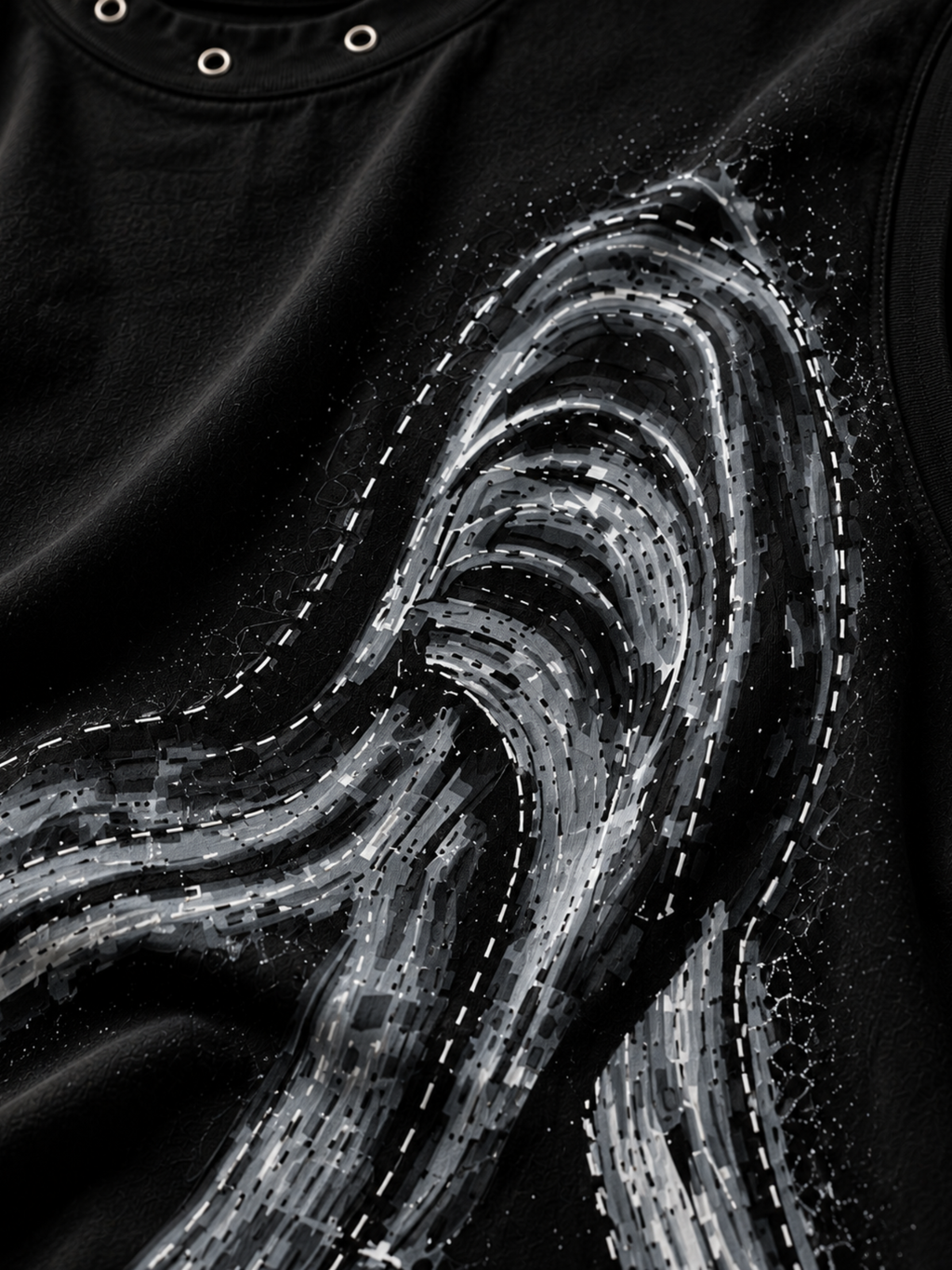 The Universe Vest Black - Women