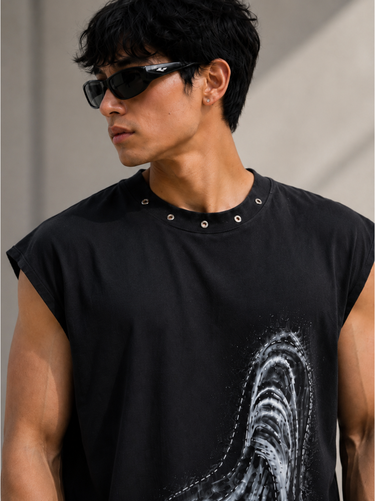 The Universe Vest Black - Men