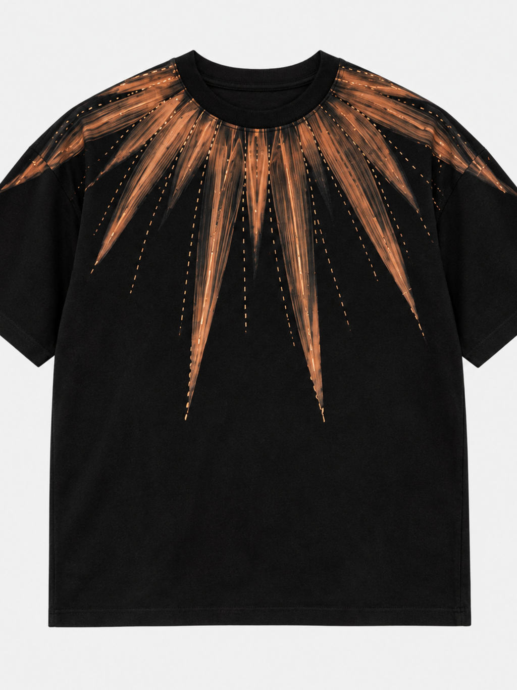 Inferno Bloom Oversized Tee - Women