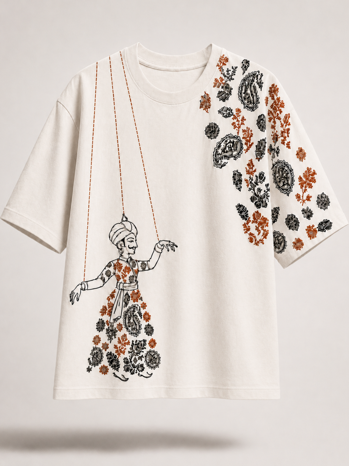Kathputli Oversized Tee - Men