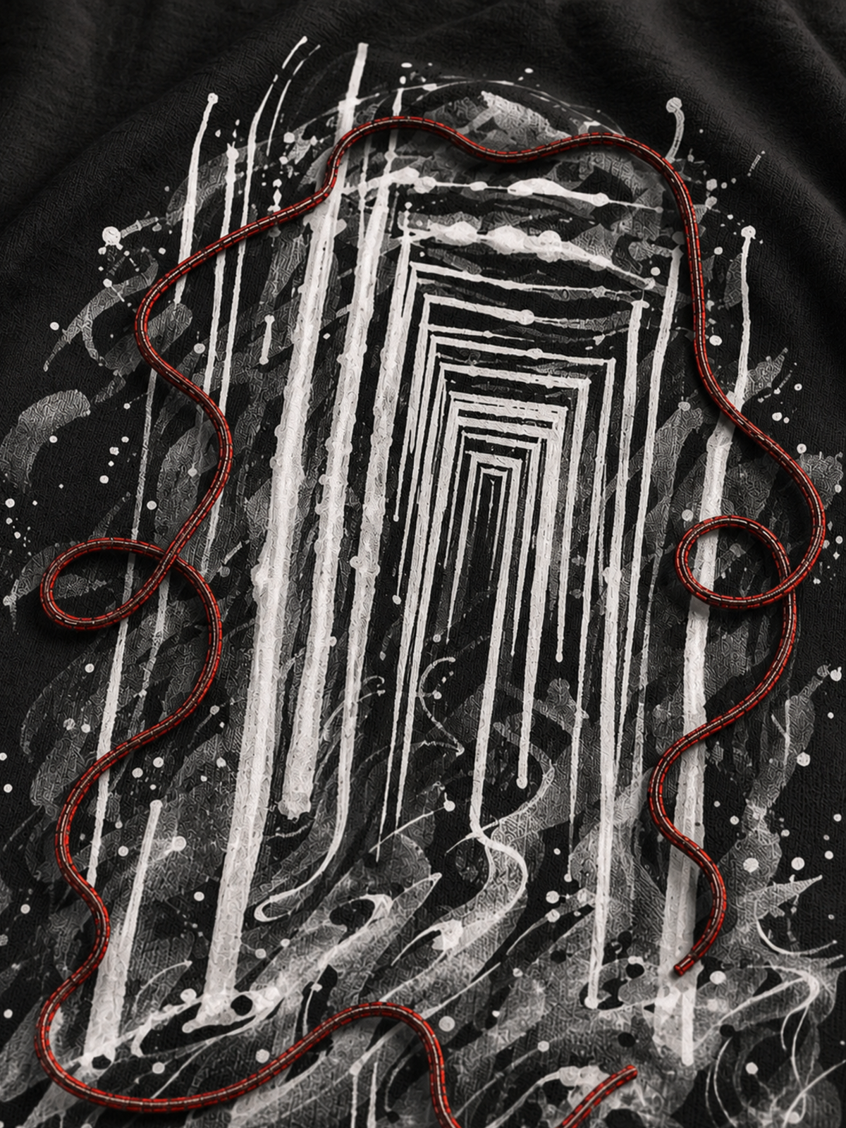 Reverie Oversized Tee Black - Men