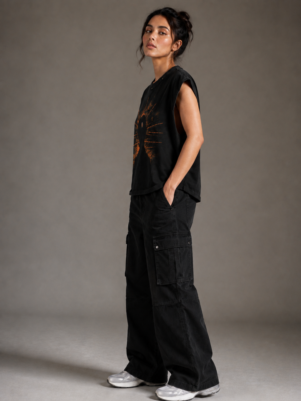 Third Eye Vest - Black Women