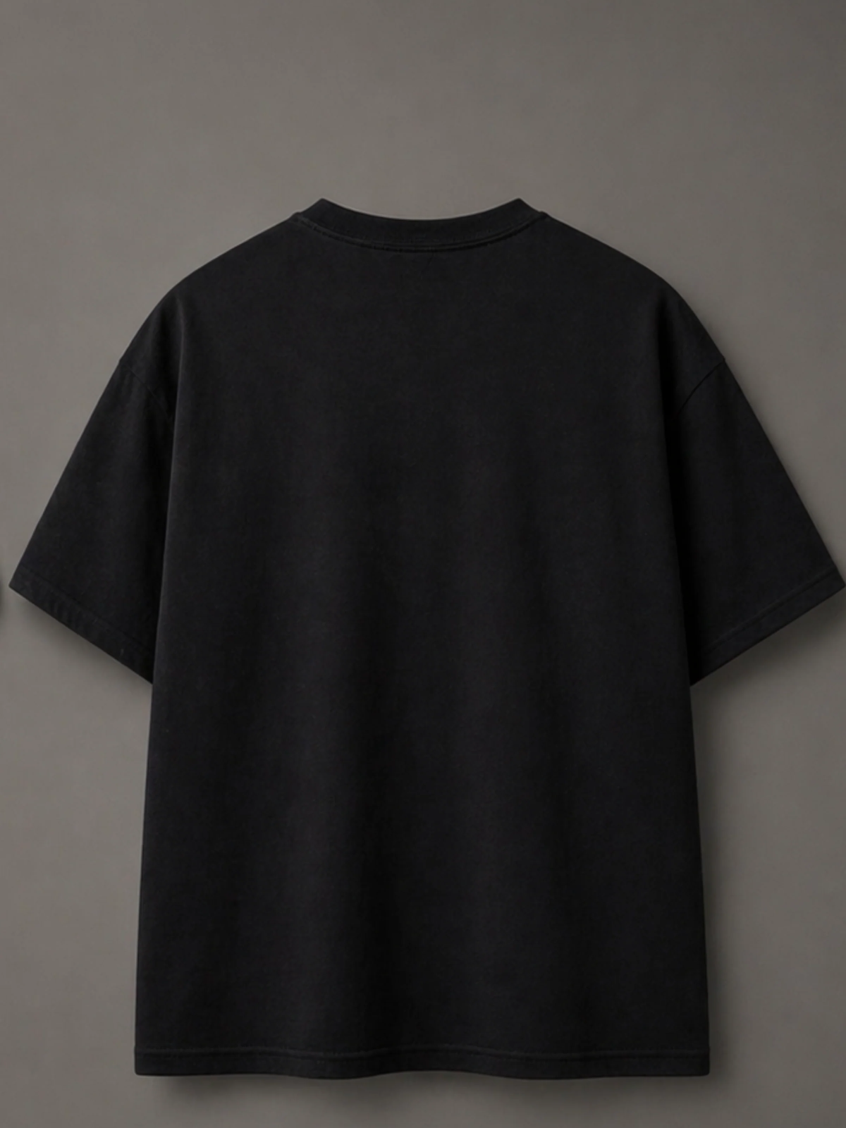 Mount Everest Oversized Black Tee - WOMEN