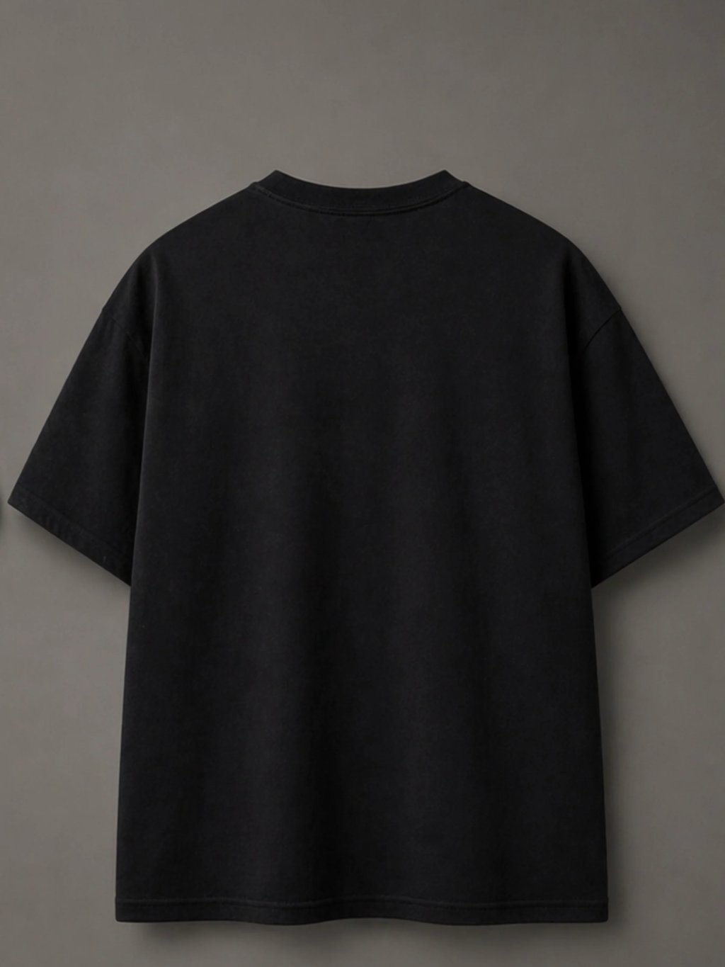 Mount Everest Oversized Black Tee - MEN