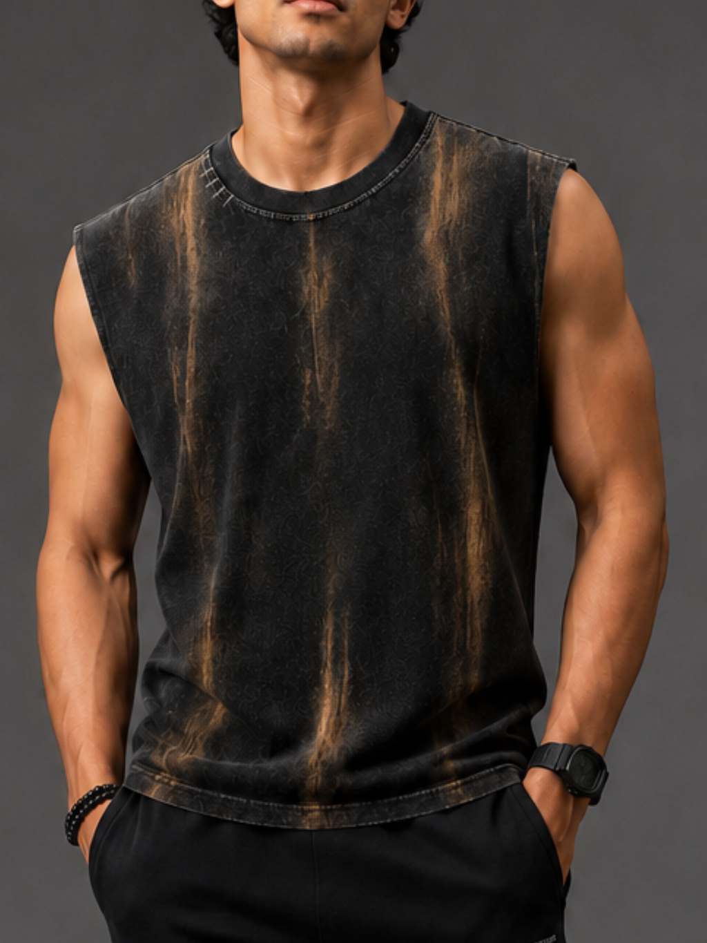 Pack Of 2 Vest VDBlack + KFWhite - Men's Combo