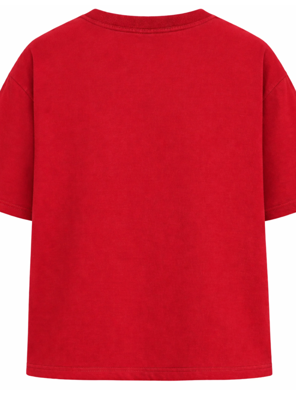 Mount Everest Oversized Red Tee - WOMEN