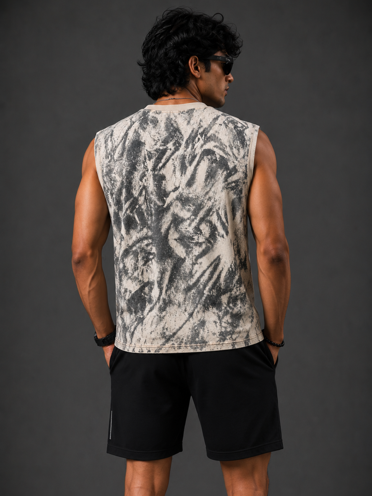 Pack Of 2 Vest OBlue + KFWhite - Men's Combo