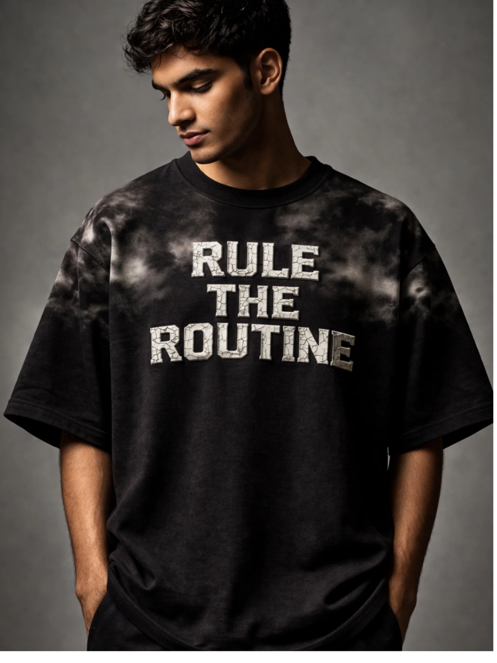 Rule the routine Oversized tee - Men