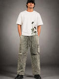 Algae Multi Functional Cargo n Shorts Green - Men