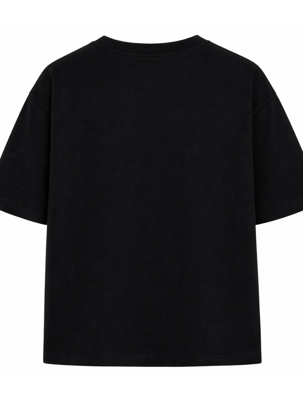 Protocol Oversized Black Tee - Men