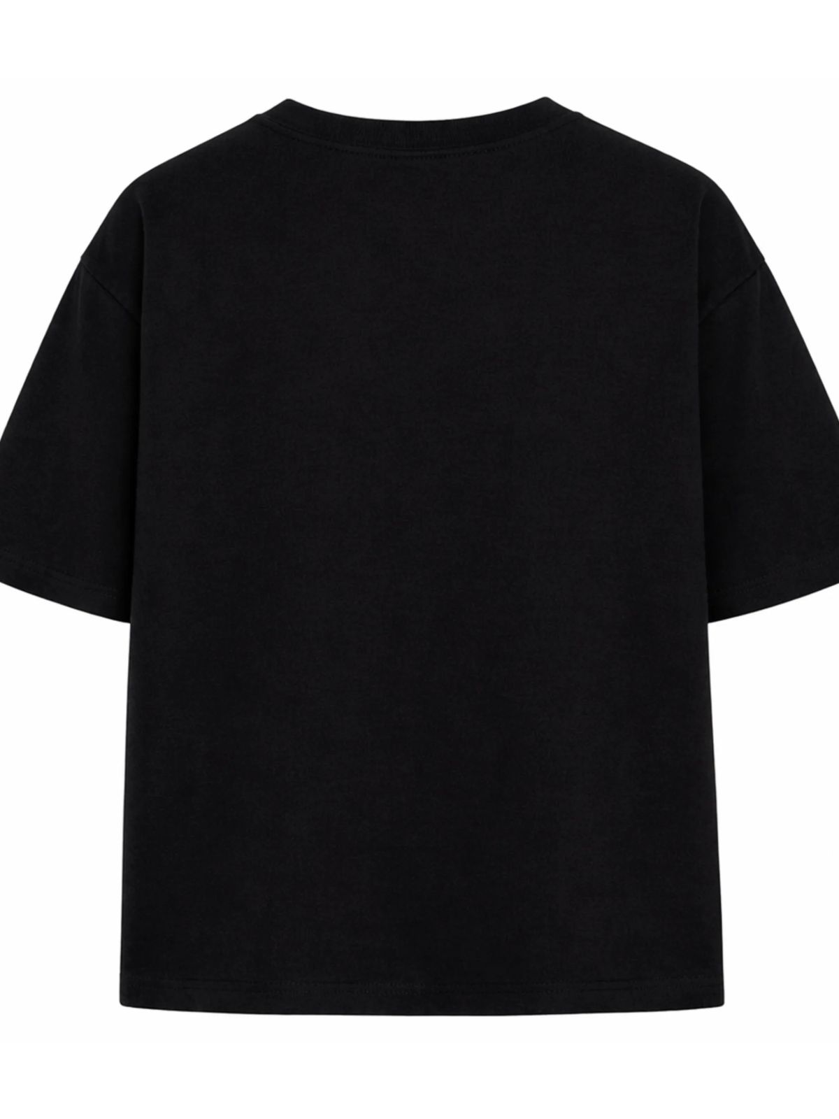Protocol Oversized Black Tee - Men