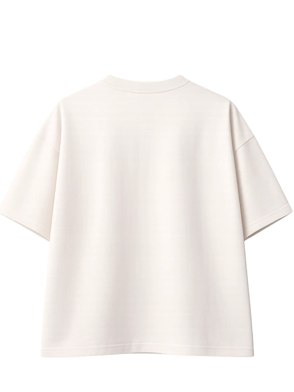 Mount Everest Oversized White Tee - Men