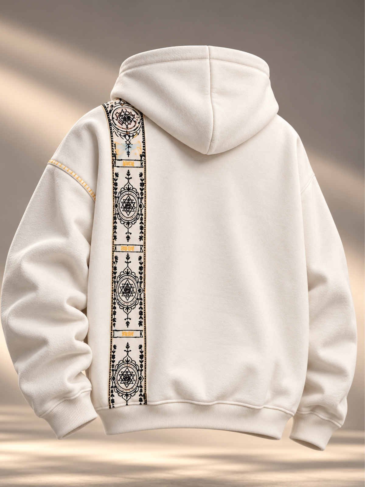 Cosmic Extra Drop White Hoodie-Women